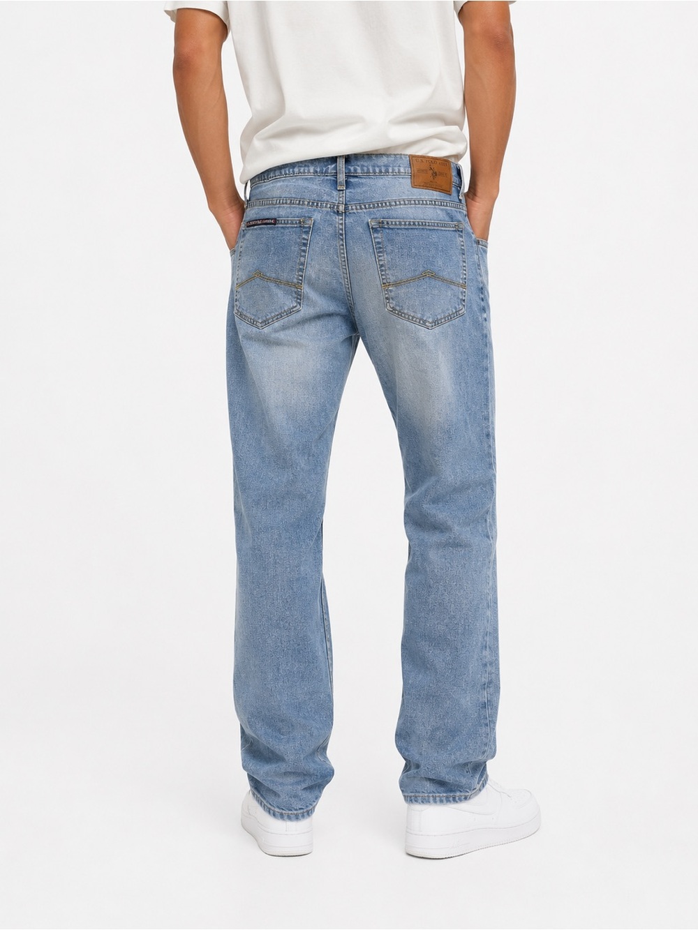 Free delivery Halifax U.S. Polo Assn. Vintage Light Wash Jeans – 34x30